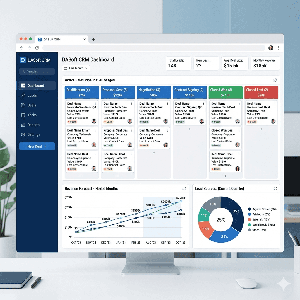 DA-Soft CRM platform